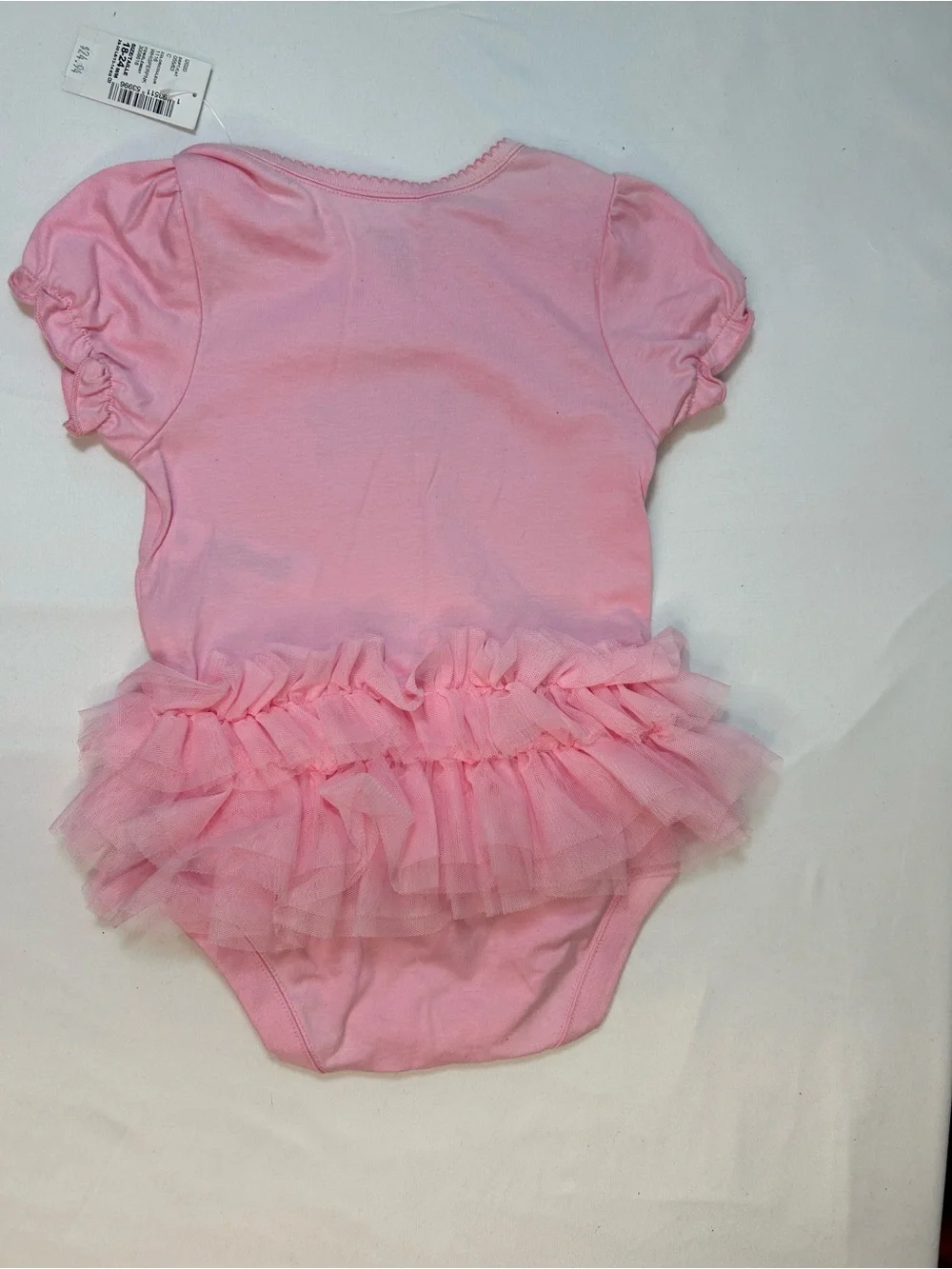 The Childrens Place Pink 'Princess' Tutu One-Piece - Baby Girls